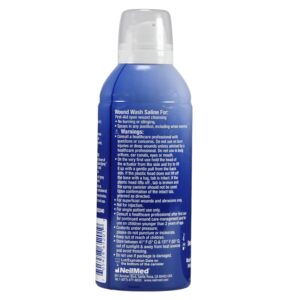 NeilMed Neilcleanse Wound Wash, Sterile Saline, 6 oz, 1 Piece - Image 3