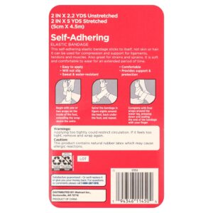 Equate Self-Adhering Elastic Bandage, 2", 1ct - Image 6