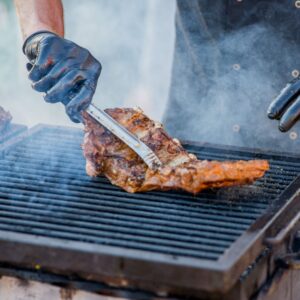 Hand-E Nitrile Gloves (Small) 100 Count - Disposable, Black, Powder and Latex Free Gloves - Image 9