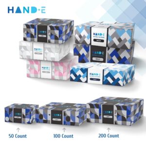 Hand-E Nitrile Gloves (Small) 100 Count - Disposable, Black, Powder and Latex Free Gloves - Image 10