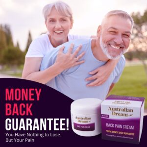 Australian Dream Back Pain Cream - for Neck, Body, Muscle Aches, or Back Pain - 2 oz Jar - Image 6