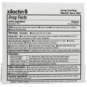 Zilactin-B 6 Hour Canker & Mouth Sore Relief - Image 3