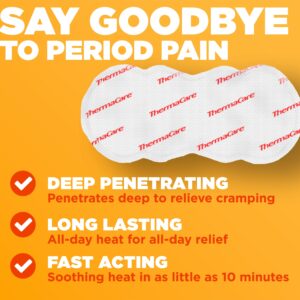 ThermaCare Menstrual Cramp Pain Relief Heat Wraps, 4 Ct - Image 9