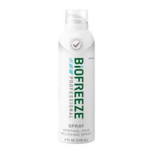 Biofreeze Pain Relieving Spray 4 oz. 360° Spray, Colorless Formula, 10.5% Menthol 1 Each - (Pack of 2) - Image 16