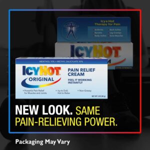 Icy Hot Extra Strength Pain Relieving Cream - 3 oz (Pack of 4) - Image 3