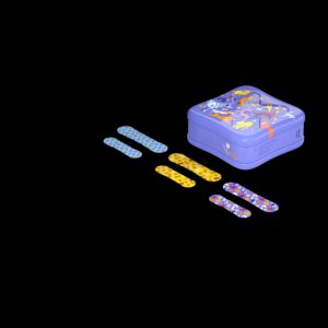 Welly Flex Fabric Bandages, Dog Pattern Bravery Badges for Kids, Assorted Sizes, 48 Count - Image 4