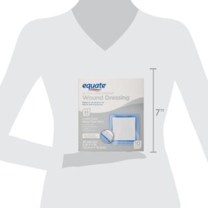 Equate Ultra Absorbent Wound Dressing, 4 in x 4 in, 10 Count - Image 8