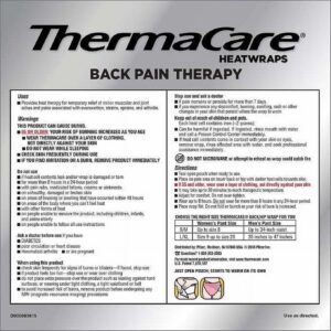 ThermaCare Lower Back & Hip L/XL, 10 HeatWraps - Image 3