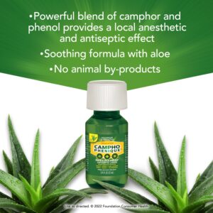 Campho Phenique Maximum Strength Antiseptic Liquid, Pain Relief and Anti-Itch Treatment, 0.75oz - Image 4