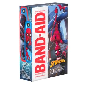 Band-Aid Adhesive Bandages, Marvel Spiderman, Assorted Sizes 20 Ct - Image 8