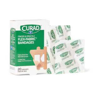 Curad Flex Fabric Bandages, Tan, 20 Ct - Image 5
