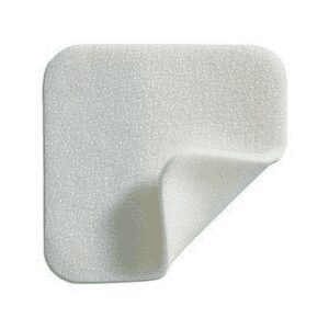 Mölnlycke Mepilex Soft Silicone Absorbent Foam Dressing, 4" x 8" - Image 3