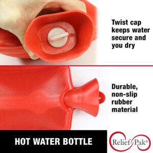 Hot Water Bottle, 2 Quart Capacity - Image 4