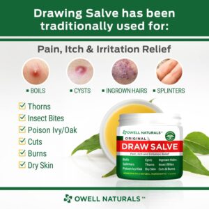 Owell Naturals Draw Salve 1oz - Image 6
