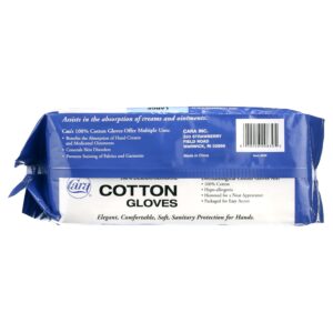 Cara Incorporated Cotton Glove Dispenser Box, White, Large - Image 3