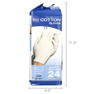 Cara Incorporated Cotton Glove Dispenser Box, White, Large - Image 6