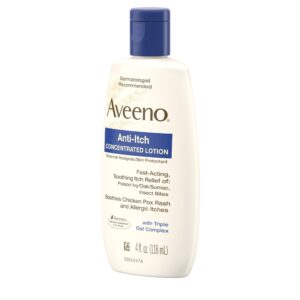 Aveeno Anti-Itch Concentrated Lotion with Calamine and Triple Oat Complex, 4 fl. oz - Image 4