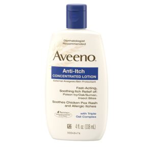 Aveeno Anti-Itch Concentrated Lotion with Calamine and Triple Oat Complex, 4 fl. oz - Image 8