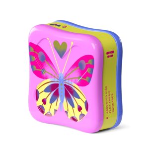 Welly Flex Fabric Bandages, Butterfly Pattern Bravery Badges for Kids, Assorted Sizes, 48 Count - Image 9