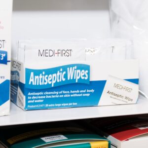 Medi-First First Aid Kit Refill Antiseptic Skin Towelette NonSterile Individual Packet 20 per Box 21471 - Image 5