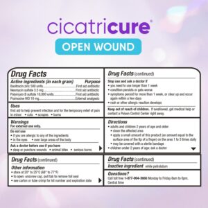 Cicatricure First Aid Bacitracin Antibiotic Ointment | Effective Relief for Minor Cuts, Scrapes, Burns, Itch, and Scars - 1 oz - Image 10