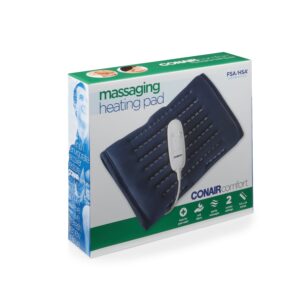 ConairComfort 11.5" x 24" Massaging Heating Pad, Soothing Heat and Massage - Image 3