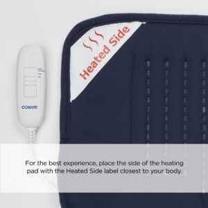 ConairComfort 11.5" x 24" Massaging Heating Pad, Soothing Heat and Massage - Image 10
