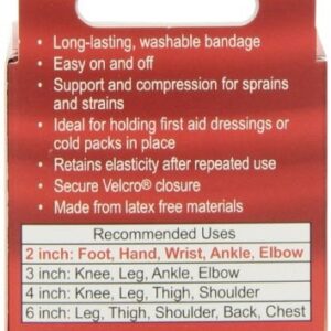 Mueller Elastic 3" Bandage with Securing Clips, Beige, 3" x 5.3 ft unstretched - Image 6