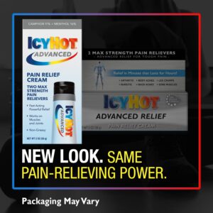 ICY HOT Advanced Pain Relief Cream 2 oz (Pack of 2) - Image 4
