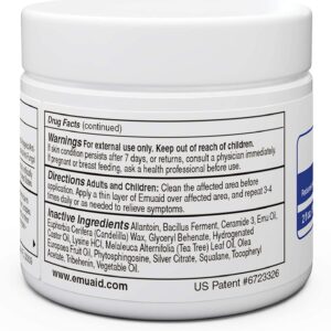 Emuaid Natural Pain Relief, Argentum Metallicum, Anti-Inflammatory Therapy Body Lotion, 2 Oz - Image 3