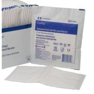 Covidien 9190A Curity Abdominal Pads, Sterile, 5" x 9" (2 Packs of 36) - Image 3