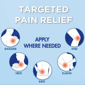 HealthWise™ Maximum Strength OTC Pain Relief Patch | 4% Lidocaine Patch | 3.9” x 5.5” | 25-Count Box | Paraben Free - Image 3