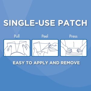 HealthWise™ Maximum Strength OTC Pain Relief Patch | 4% Lidocaine Patch | 3.9” x 5.5” | 25-Count Box | Paraben Free - Image 6