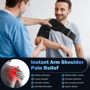 Comfytemp Shoulder Ice Pack for Injuries, Compression Ice Pack for Shoulder Pain Relief, Injury Recovery - Image 2