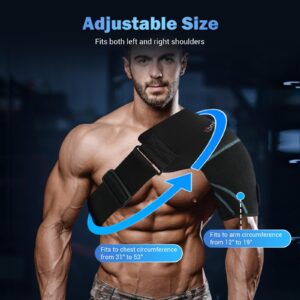 Comfytemp Shoulder Ice Pack for Injuries, Compression Ice Pack for Shoulder Pain Relief, Injury Recovery - Image 4