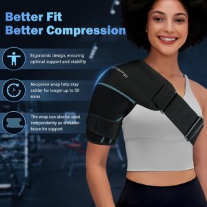 Comfytemp Shoulder Ice Pack for Injuries, Compression Ice Pack for Shoulder Pain Relief, Injury Recovery - Image 6