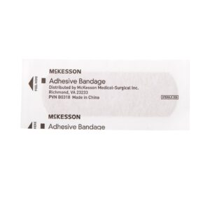 McKesson Adhesive Bandages for Wound Care, Sterile Fabric, 1 in x 3 in, 100 Count, 1 Pack - Image 10
