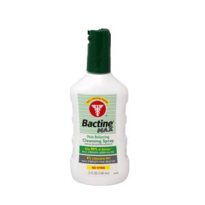 Bactine Max Pain Relieving Cleansing Spray, Maximum Strength First Aid Pain Relief + Antiseptic Spray, 5oz, 2 Pack - Image 5