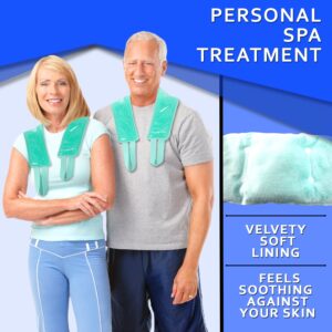 EverRelief Hot or Cold Gel Bead Neck & Shoulder Pain Relief Wrap & Compress (Large) - Image 5