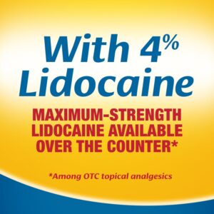 Aspercreme Lidocaine XL Pain Relief Patch Max Strength, Odor-Free 3 Ct eaC - Image 3