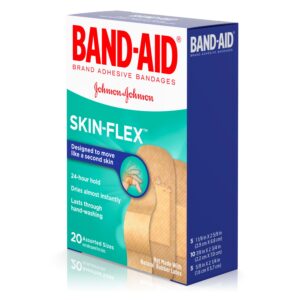 Band-Aid Brand Skin-Flex Adhesive Active Bandages, Assorted, 20 ct - Image 8