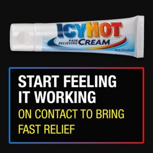Icy Hot Orignal Pain Relieving Cream 1.25 oz. Powerful Pain Relief for Muscles & Joints - Image 5