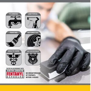 Raven 66550 Nitrile Exam Gloves, 7 mil, Powder-Free, Hi-Viz InVue, Extra Strength, Size S, 100 Gloves/Box - Image 12