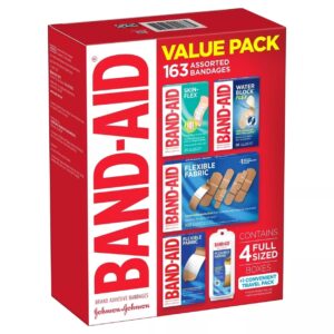 Band-Aid Brand Variety Pack Adhesive Bandages (163 Count) - Image 4