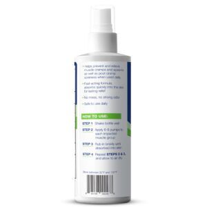 Theraworx Muscle Cramps Spray, Helps Relieve Muscle Cramps and Spasm, with Magnesium Sulfate, 7.1 oz - Image 3