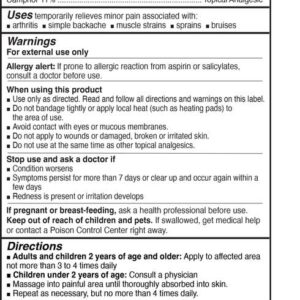 Hempvana Maximum Strength Pain Relief Cream, Extreme, 3oz - Image 3