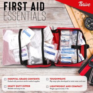 Thrive | First Aid Kit | 291 Piece Supply Kit | Hospital Grade Medical Supplies for Emergency and Survival Situations | Car, Trucks, Camping, Travel, Office, Sports, Hunting & Home - Image 6