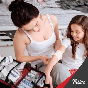 Thrive | First Aid Kit | 291 Piece Supply Kit | Hospital Grade Medical Supplies for Emergency and Survival Situations | Car, Trucks, Camping, Travel, Office, Sports, Hunting & Home - Image 7