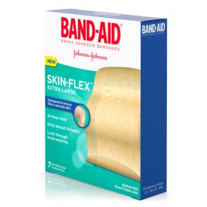 Band-Aid Brand Skin-Flex Adhesive Bandages, Extra Large Size, 7 ct - Image 10