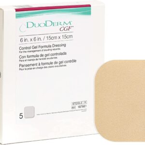 DUODerm Hydrocolloid Dressing CGF 6 X 6 Inch Square Sterile, 1 Dressing - 187661 - Image 3